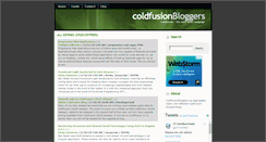 Desktop Screenshot of coldfusionbloggers.org