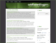 Tablet Screenshot of coldfusionbloggers.org